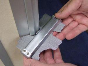 Silverline calibro profilometro in acciaio per profili sagome legno carta 125 mm Silverline