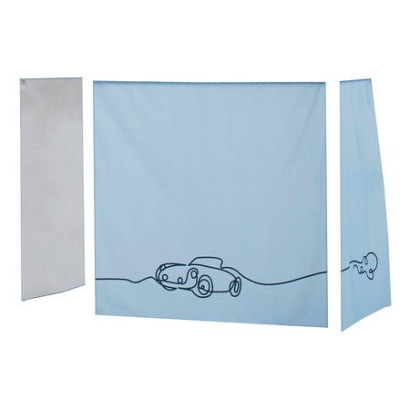 Tenda Hoppekids Cars per letto semialto 70x160 cm