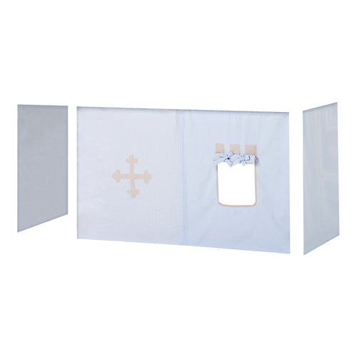 Tenda Hoppekids Cavaliere delle fiabe per letto semialto e a castello 70x160 cm