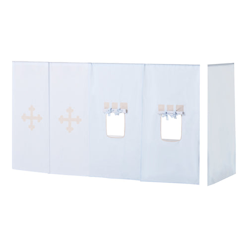 Tenda Hoppekids Cavaliere delle fiabe per letto semialto 90x200 cm