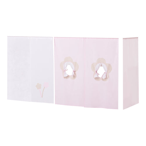 Tenda Hoppekids Fairytale Flower per letto semialto 90x200 cm