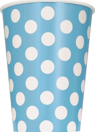 36 Bicchieri Carta Feste Azzurro Pois Compleanni Matrimonio Nascita Battesimo Casa, arredamento e bricolage > Prodotti per Feste Trade Shop italia - Napoli, Commerciovirtuoso.it