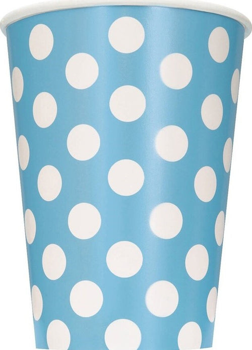 36 Bicchieri Carta Feste Azzurro Pois Compleanni Matrimonio Nascita Battesimo Casa, arredamento e bricolage > Prodotti per Feste Trade Shop italia - Napoli, Commerciovirtuoso.it