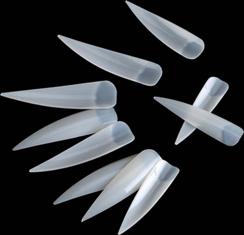 36 TIPS TIP BIANCO LUNGHE PUNTA PER MANI RICOSTRUZIONE UNGHIE NAIL ART GEL Bellezza/Manicure e pedicure/Decorazioni per unghie/Unghie finte e accessori/Sagome per unghie Trade Shop italia - Napoli, Commerciovirtuoso.it