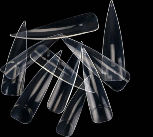 36 Tips Trasparente Stiletto Lunghe Competizione Punta Per Ricostruzione Nailart Bellezza/Manicure e pedicure/Decorazioni per unghie/Unghie finte e accessori/Sagome per unghie Trade Shop italia - Napoli, Commerciovirtuoso.it