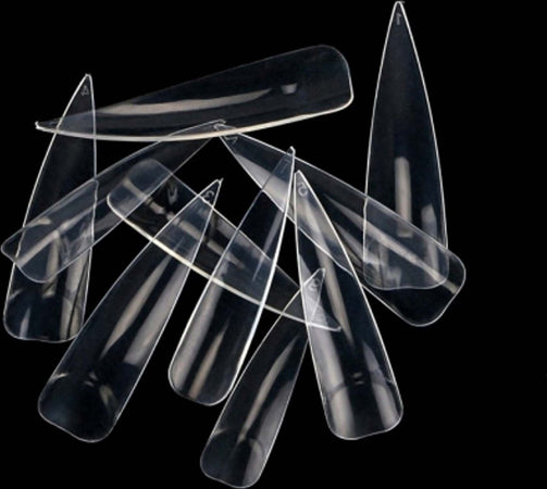 36 Tips Trasparente Stiletto Lunghe Competizione Punta Per Ricostruzione Nailart Bellezza/Manicure e pedicure/Decorazioni per unghie/Unghie finte e accessori/Sagome per unghie Trade Shop italia - Napoli, Commerciovirtuoso.it