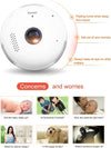 360° PANORAMICA MINI WIFI IP TELECAMERA LAMPADINA NASCOSTA CAMERA 960P LAMPADA  Trade Shop italia - Napoli, Commerciovirtuoso.it
