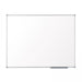 Nobo Lavagna bianca magnetica in acciaio Basic 600x450 con bordo basico (Nobo 1905209 Essence Steel Magnetic Whiteboard 600 x 450mm)