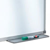 Nobo Lavagna bianca magnetica in acciaio Basic 900x600 con bordo basico (Nobo 1905210 Essence Steel Magnetic Whiteboard 900 x 600mm)