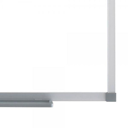 Nobo Lavagna bianca magnetica in acciaio Basic 900x600 con bordo basico (Nobo 1905210 Essence Steel Magnetic Whiteboard 900 x 600mm)