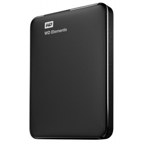 Hard disk esterno portatile WD Elements - 2.5 - 1000Gb (1Tb) - Esterno - SuperSpeed USB3.0 / Retr. 2.0 - Nero (WDBUZG0010BBK-WESN)