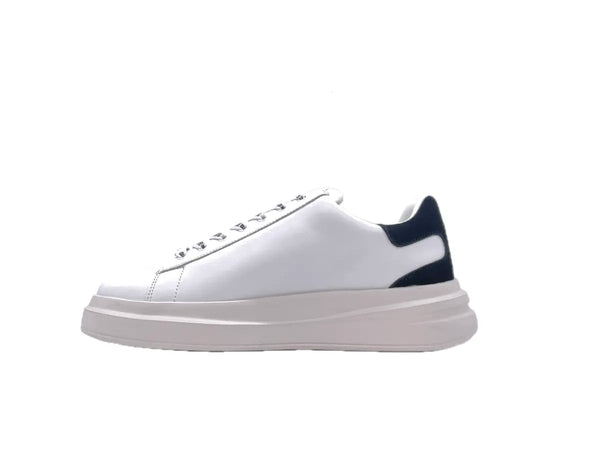 GUESS Sneaker Uomo white black con stringhe logate
