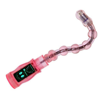 Vibratore a distorsione rosa catena anale vibrante