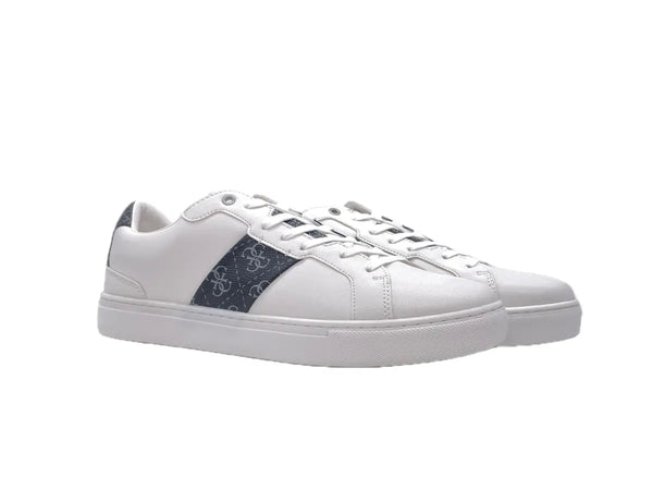 GUESS Sneakers Uomo Bianca con fascia Monogram