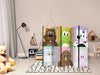 Paravento Cheerful animals II [Room Dividers]