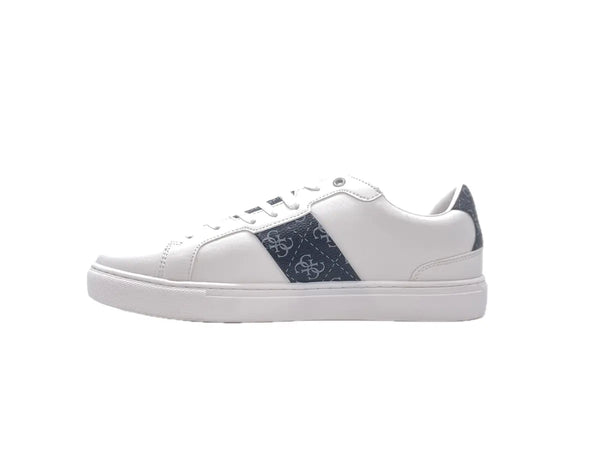 GUESS Sneakers Uomo Bianca con fascia Monogram