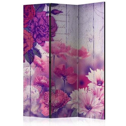 Paravento Flowers Memories [Room Dividers]