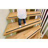 Nastro antisdruciolo antiscivolo per scala scale rampa gradini 25 mm x 18 mt nero