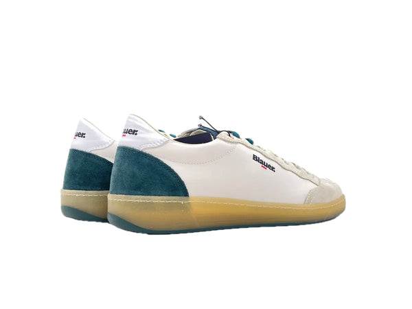 BLAUER Sneakers Murray Uomo White Green