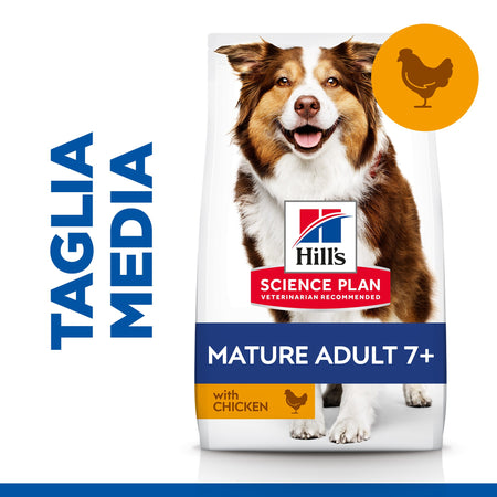 Hill's Mantenimento secco Cani Mature Medium pollo
