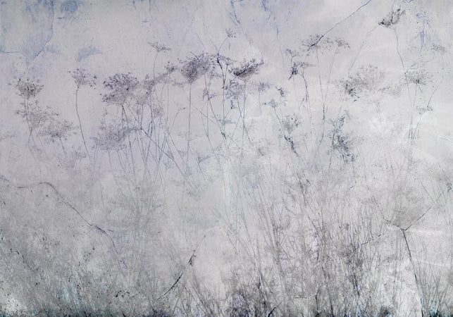 Carta da Parati Estate Indiana Grigia