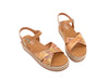 ALVIERO MARTINI 1 CLASSE Sandali donna con fasce incrociate Beige Geo