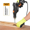 Valigetta Attrezzi 35pz con Trapano Elettrico a Percussione 710W 3000rpm 13mm