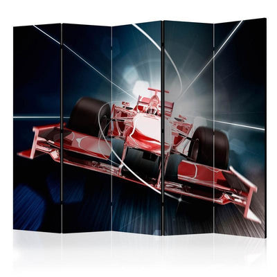 Paravento Speed and dynamics of Formula 1 II [Room Dividers]