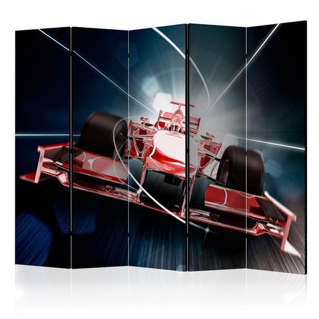 Paravento Speed and dynamics of Formula 1 II [Room Dividers]
