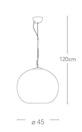 I-ASTRA/S45 - Lampadario Sospeso Moderno Sferico Cristalli Fili Alluminio Intrecciati E27