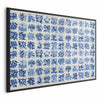 Poster - Azulejos Tiles - traditional Portuguese ceramic tiles