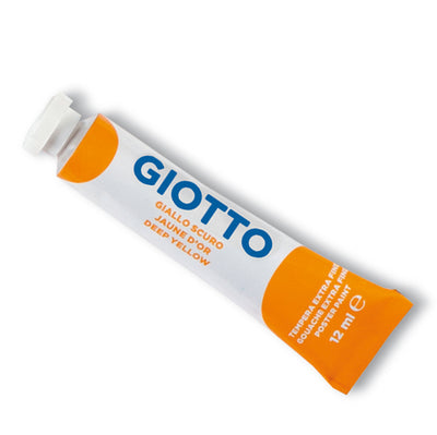 Tempera Giotto Tubo 4 (12Ml Giallo Scuro 04