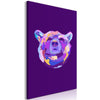 Quadro Colourful Bear (1 Part) Vertical