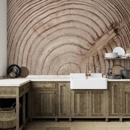 Fotomurale Cerchio d'albero