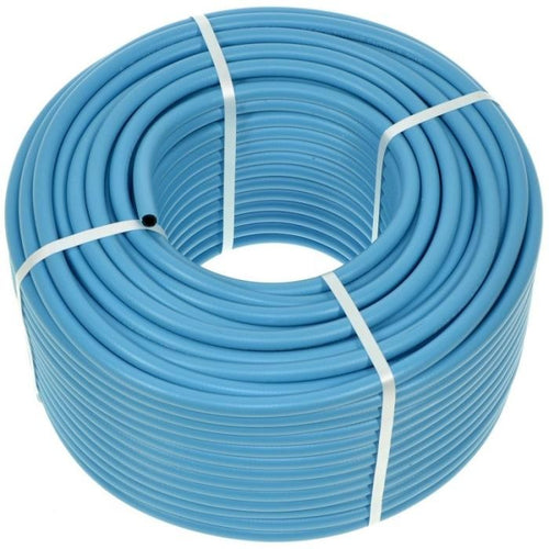 Tubo gas gpl blu in PVC 8x13mm per uso domestico - 2mt