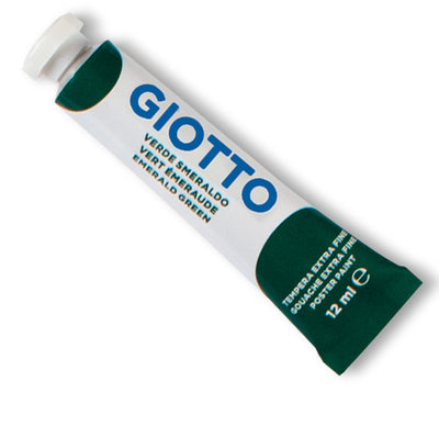 Tempera Giotto Tubo 4 (12Ml Verde Smeraldo 14