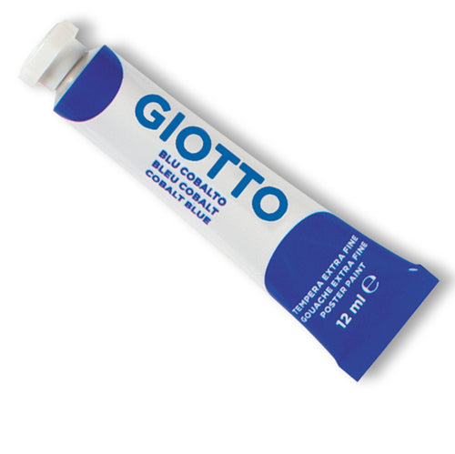 Tempera Giotto Tubo 4 (12Ml Blu Cobalto 16