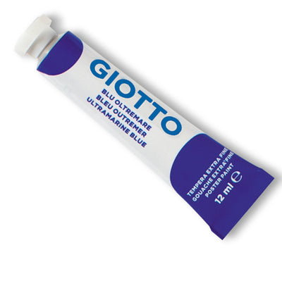 Tempera Giotto Tubo 4 (12Ml Blu Oltremare 17