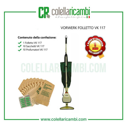 Aspirapolvere Vorwerk Folletto Kobold VK 117