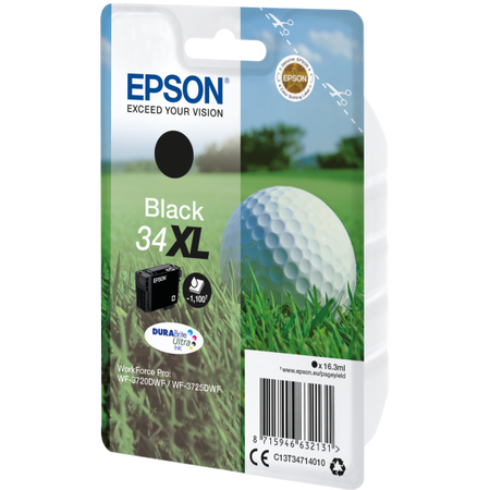 EPSON CART. INK NERO 34XL SERIE PALLINA DA GOLF