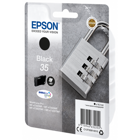 EPSON 35 BLACK (C13T35814020) - CARTUCCIA ORIGINALE