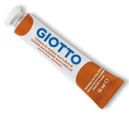 Tempera Giotto Tubo 4 (12Ml Terra Di Siena Naturale 20