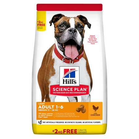 Hill's Light secco Cani Adulti Medium pollo