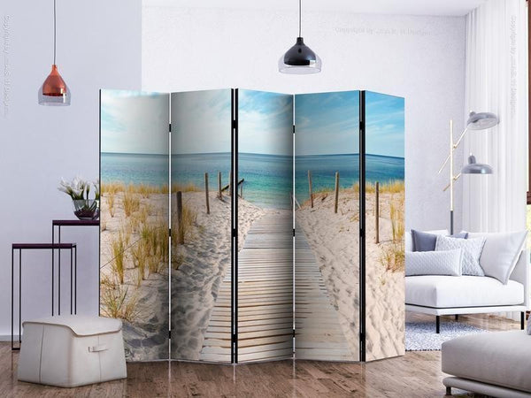 Paravento Holiday at the seaside II [Room Dividers]