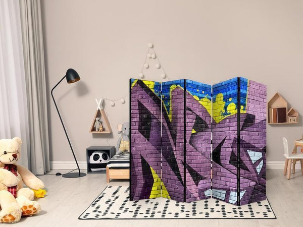 Paravento Street art graffiti II [Room Dividers]