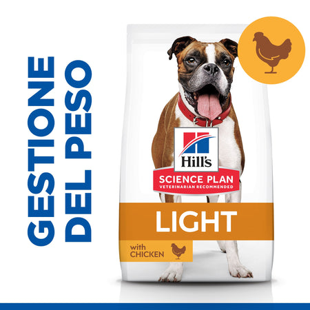 Hill's Light secco Cani Adulti Medium pollo