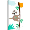 Quadro Happy Sloth (1 Part) Vertical