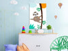 Quadro Happy Sloth (1 Part) Vertical