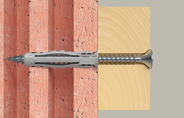 Fischer SX Plus 6mm tassello in nylon con espansione a 4 settori - 20pz