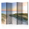 Paravento Morning walk on the beach II [Room Dividers]